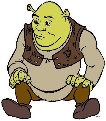 343x389 Shrek Clip Art Images