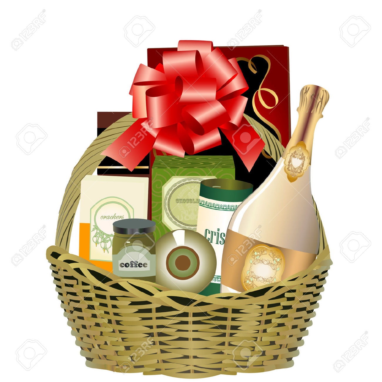1300x1300 Best Gift Basket Clip Art