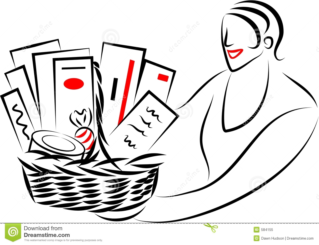 1300x998 Raffle Baskets Clip Art