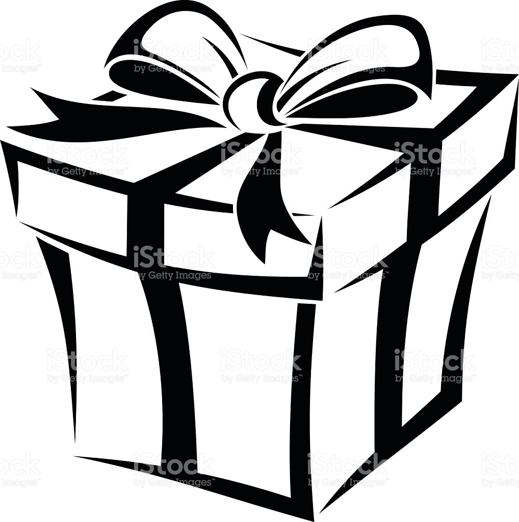 1018x1024 Gift Clipart Silhouette