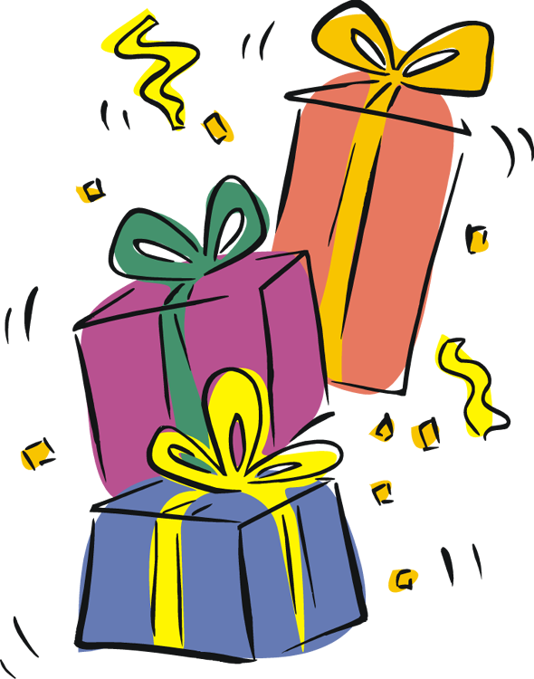 590x750 Gift Clipart Birthday Present