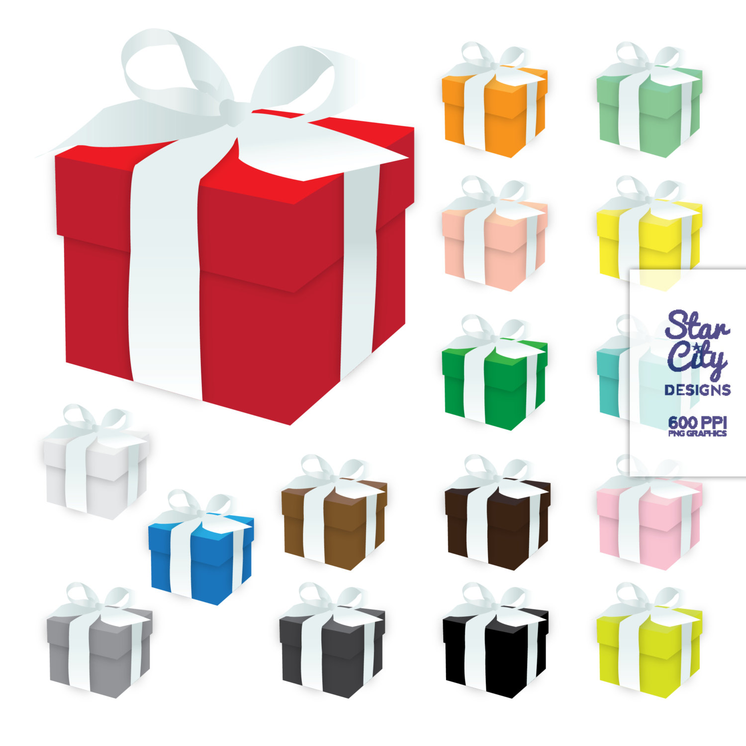 1500x1500 Gift Clip Art Black And White Clipart Panda