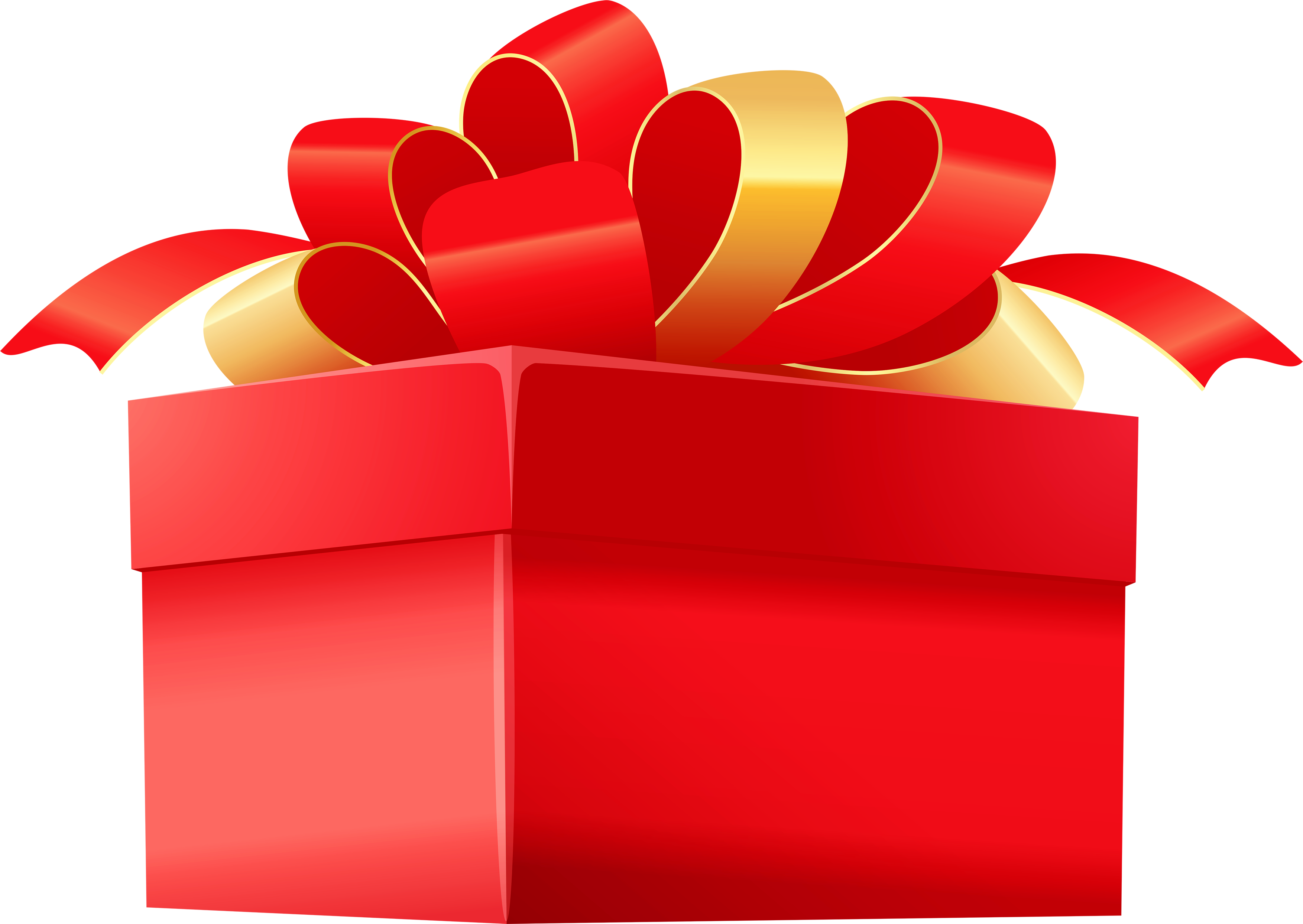 3507x2488 Gift Box Eighteen Isolated Stock Photo By