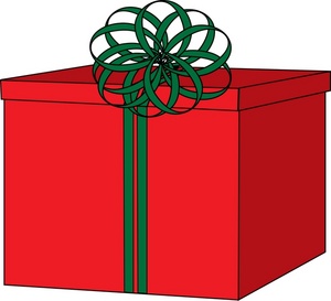 300x273 Gift Package Clipart