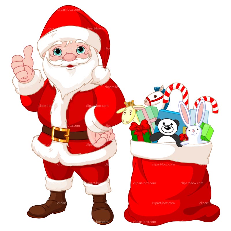 800x800 Gift Clipart Santa Claus