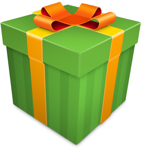 484x512 Christmas Gift Green Icon