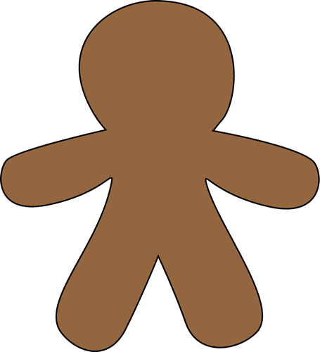 455x500 Gingerbread Man Gallery Free Clipart Pictures