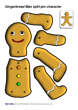 319x451 Gingerbread Man Teaching Resources Amp Story Sack Printables