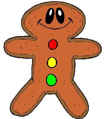 350x399 Gingerbread Man Clipart Clipartmonk