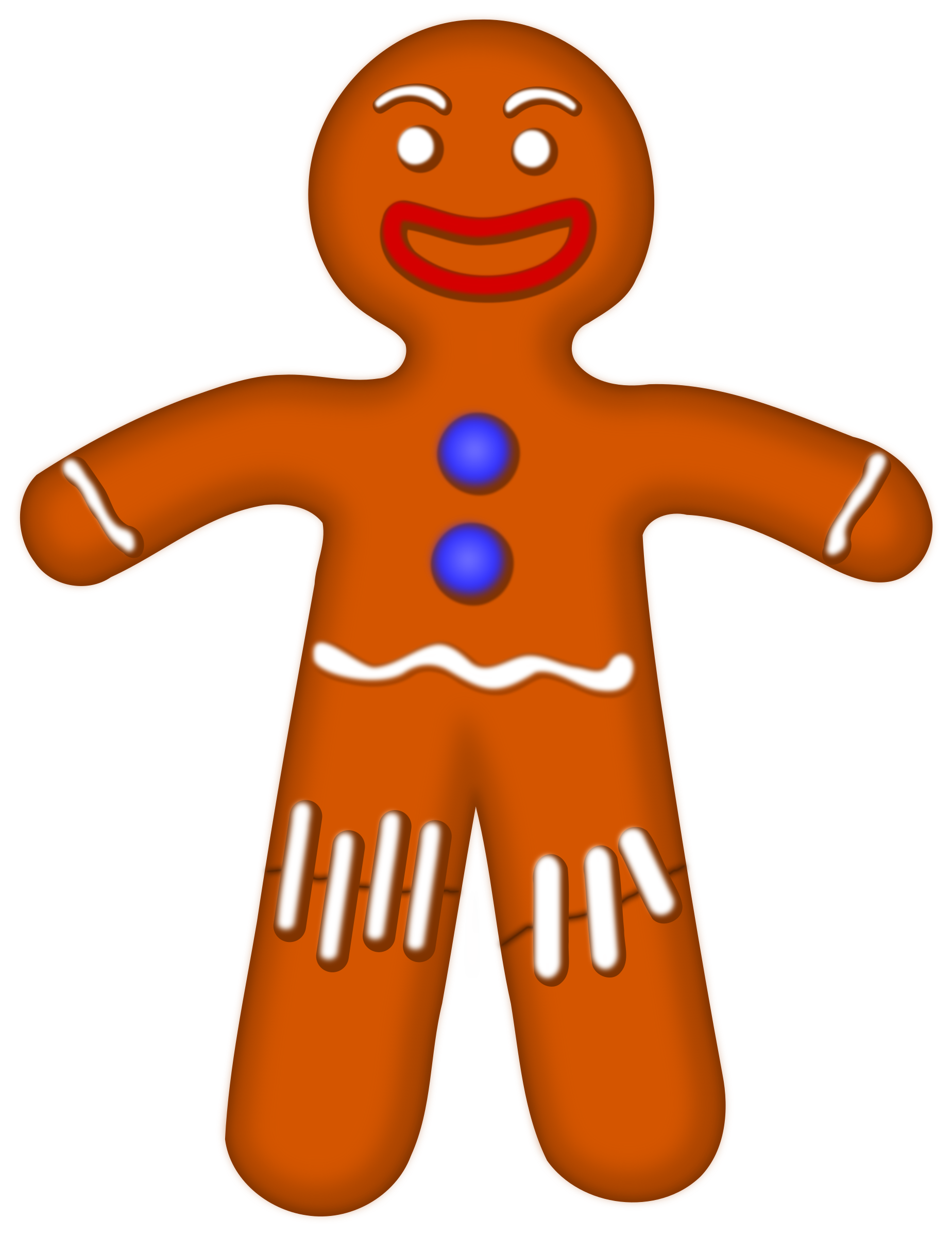 1848x2400 Gingerbread Clipart Wmf