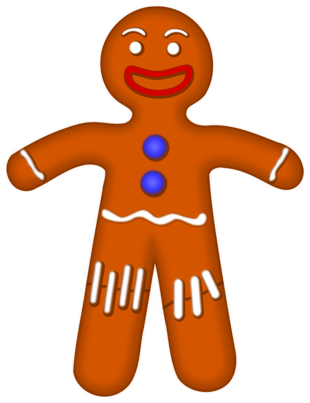 616x800 Gingerbread Clipart Gingerbread Man