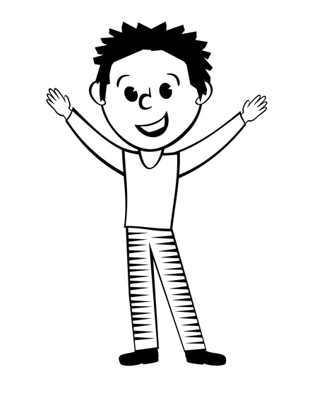 439x560 Man Clipart Black And White