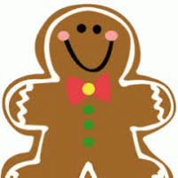200x200 Gingerbread Clipart Free