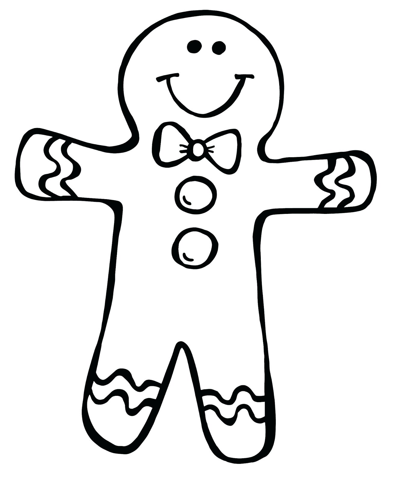 Gingerbread Coloring Pages | Free download on ClipArtMag