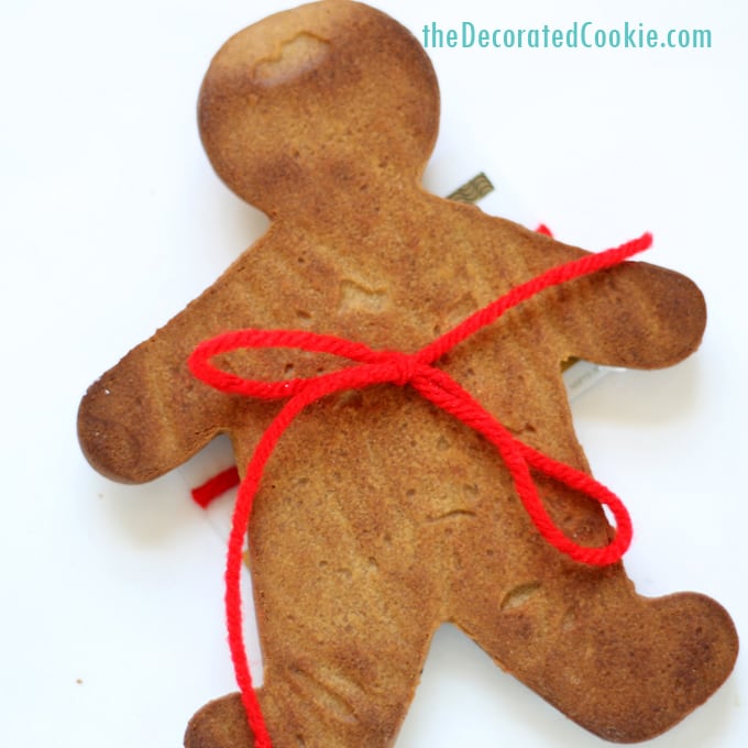680x680 A Gingerbread Man Gift Card Holder, A No Spread Gingerbread Cookie