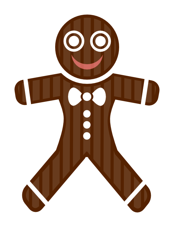555x722 Gingerbread House Clip Art