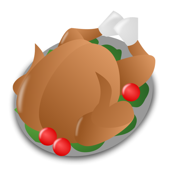 700x700 Christmas Food Clipart