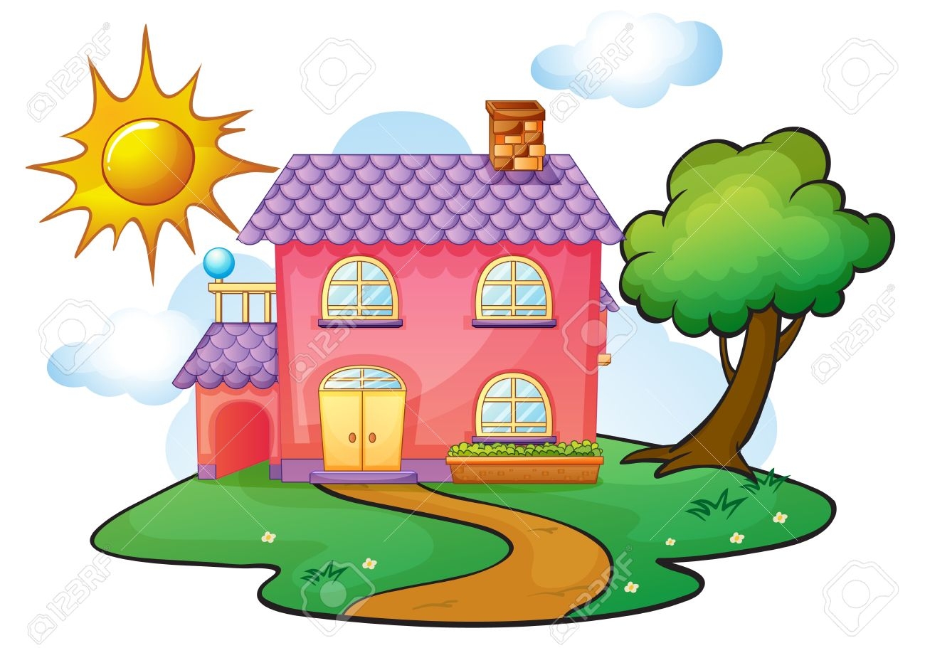 1300x911 Clip Art House Clip Art Images