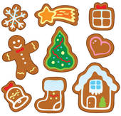 170x163 Gingerbread Cookie Clip Art