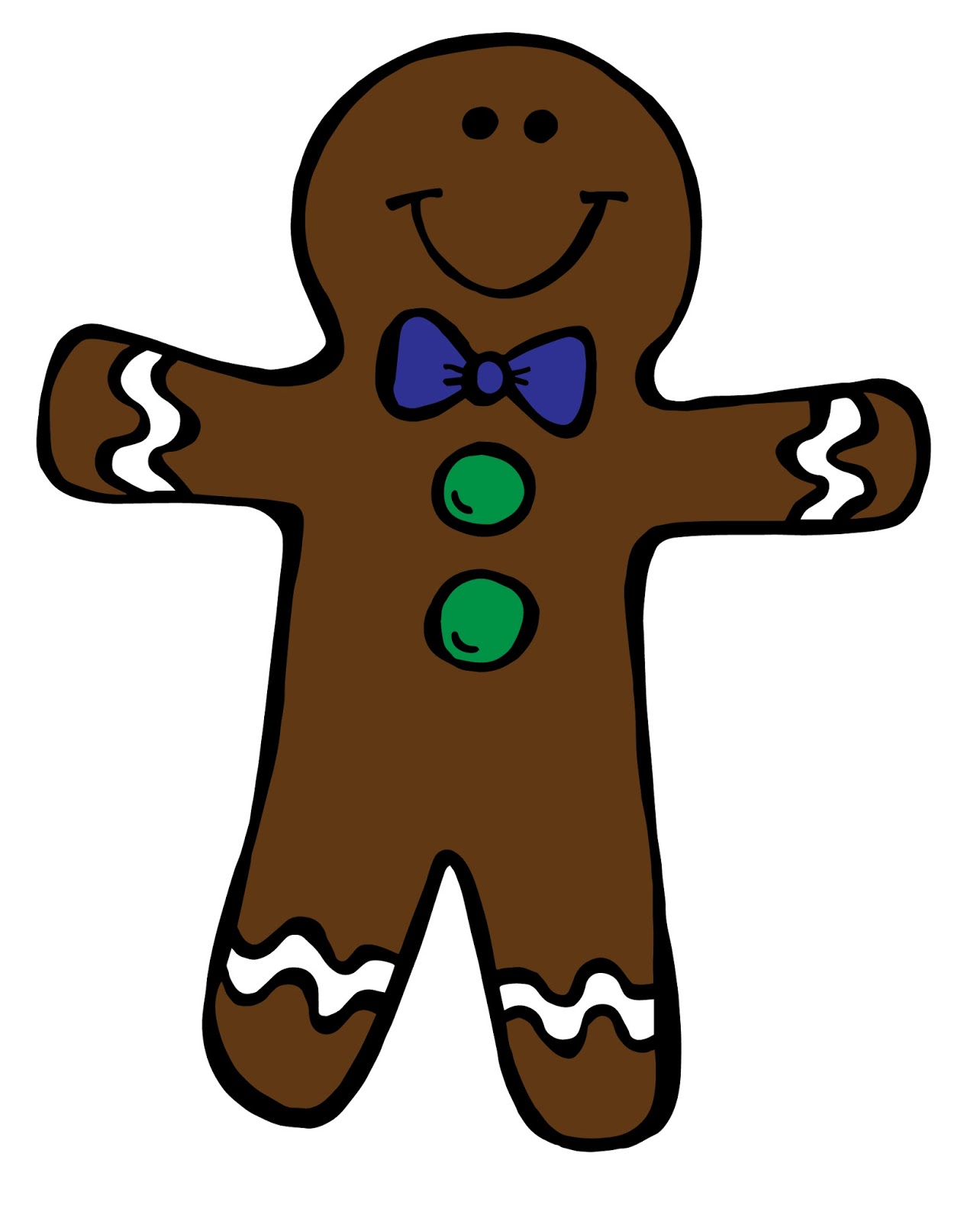 1284x1600 Gingerbread Clipart Melonheadz