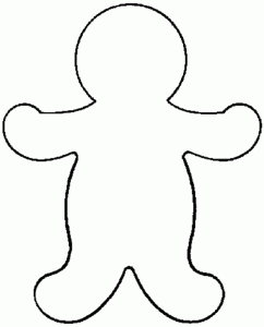 242x300 Coloring Pages Blank Gingerbread Man Acq7zrrxi Coloring Pages