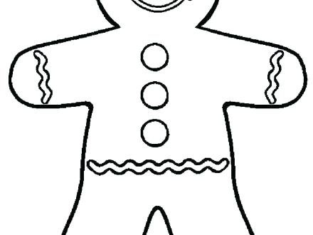 440x330 Gingerbread Man Coloring Pages Thaypiniphone