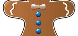 272x125 Gingerbread Man Clip Art Free Clipart Panda