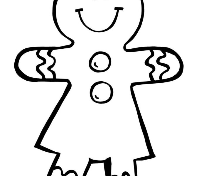 678x600 Gingerbread Man Coloring Page Best Coloring Pages