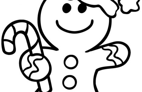 469x304 Gingerbread Man Coloring Pages Just Colorings