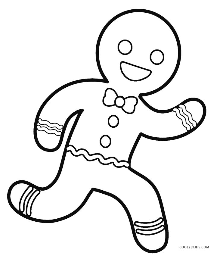 741x850 Free Printable Gingerbread Man Coloring Pages For Kids Cool2bkids