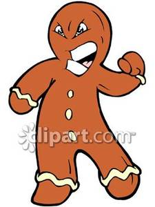 225x300 Clipart Gingerbread Man