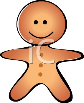 285x350 Gingerbread Clipart Wmf