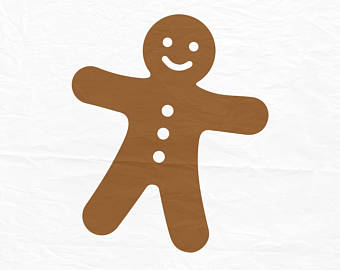 340x270 Gingerbread Man Svg Etsy