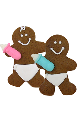 255x400 How To Decorate Gingerbread Man Cookies
