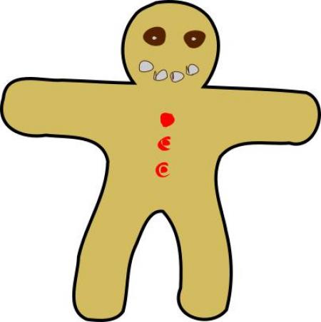 450x452 Gingerbread Man