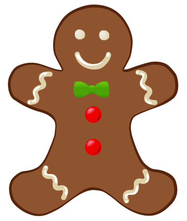 380x451 Free Gingerbread Man Clipart Pictures Clipartix 3