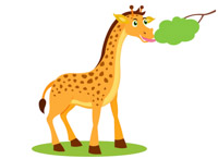 200x146 Free Giraffe Clipart