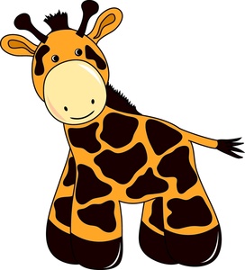 272x300 Giraffe Clipart Outline Giraffe Head No Body