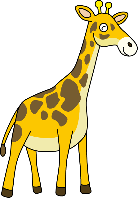 445x636 Free Giraffe Clipart Clipart Kid