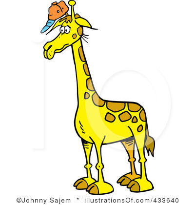 400x420 Giraffe Clipart Sad