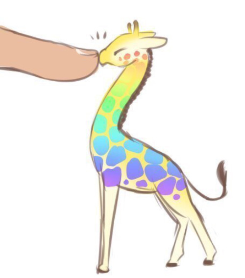 500x568 Giraffe Silhouette Clip Art