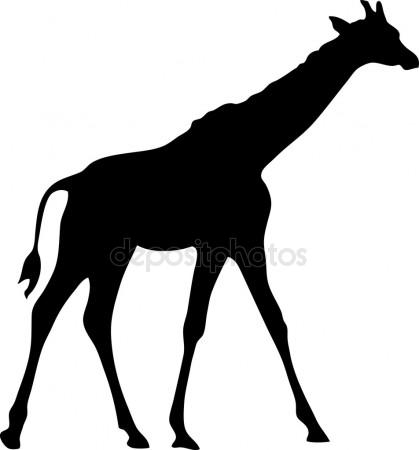 419x450 Giraffe Silhouette Stock Vectors, Royalty Free Giraffe Silhouette