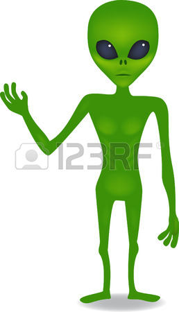 258x450 Green Alien Royalty Free Cliparts, Vectors, And Stock Illustration