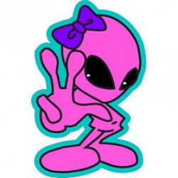 250x250 Alien Clipart Female