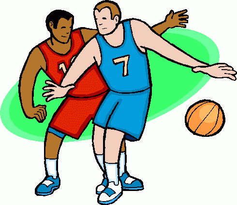 490x424 Basketball Player Clip Art