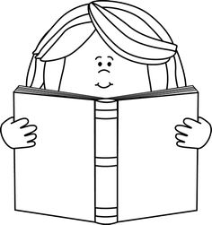 236x251 Reading A Book Clip Art Image