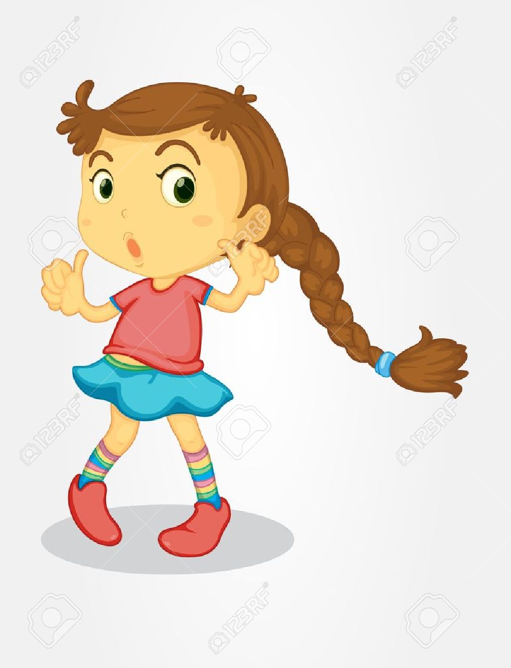 996x1300 Girl Clipart Long Hair