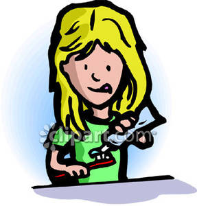 287x300 Brushing Teeth Clipart Free