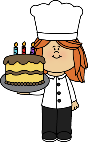 Girl Chef Clipart