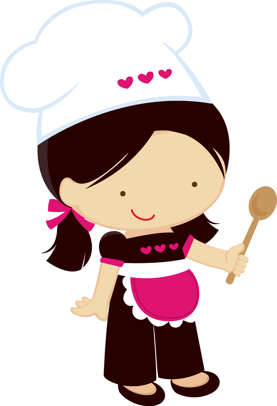 1090x1600 Chef Clipart Girl Clipartfest Kitchen
